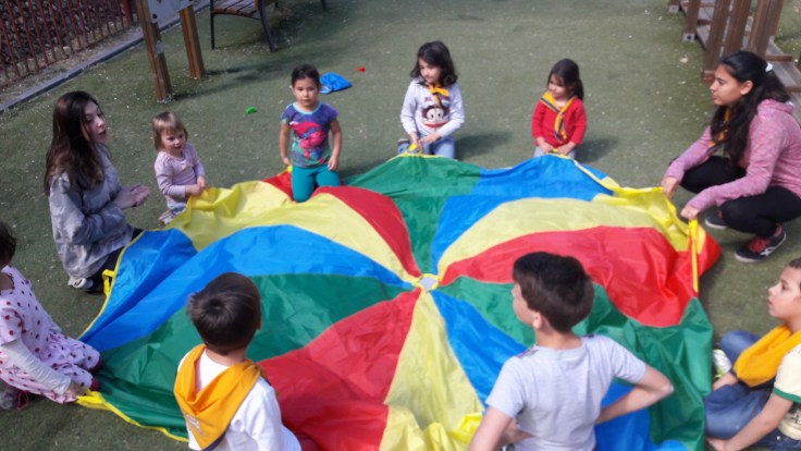 Juegos en Pioneros de Cobeña