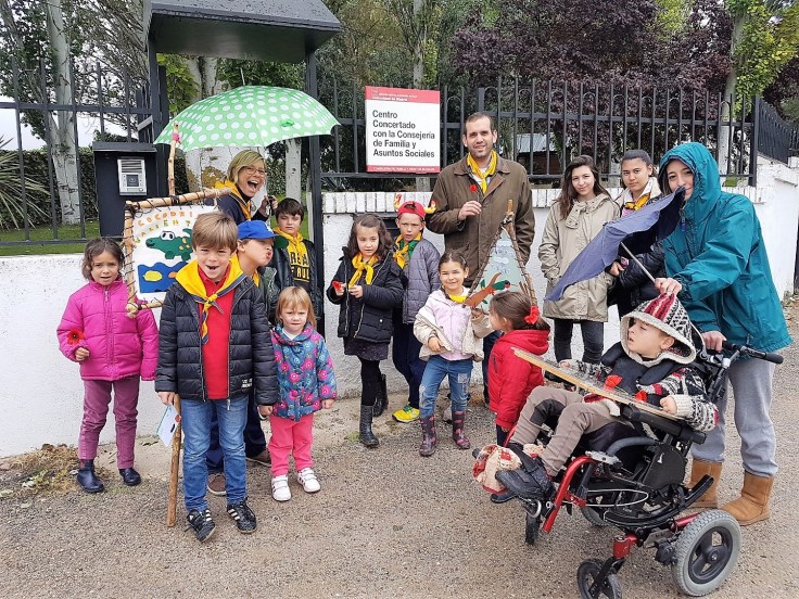 Visita a la residencia de ancianos El Alba