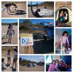 Armando el campamento