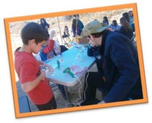 Contruimos cohetes en el campamento