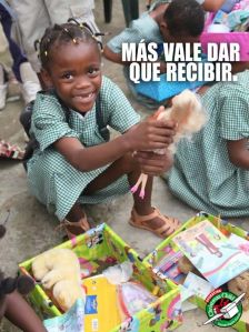 Más vale dar que recibir