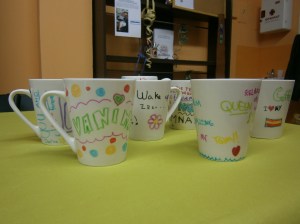 Tazas decoradas