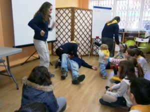 Simulacro de accidente