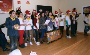 cantando villancicos