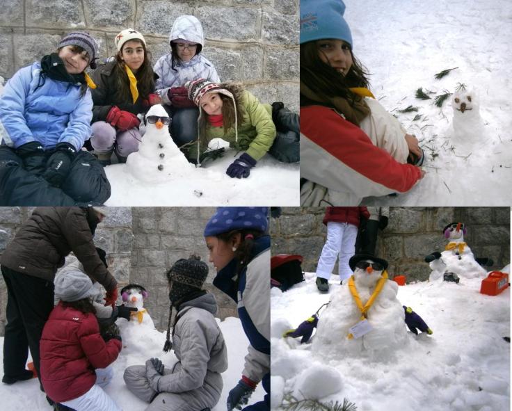 Muñecos de nieve