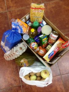 Contenido de una caja